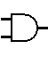 2 input AND gate