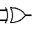 2 input XOR gate