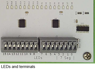 LEDs and terminals