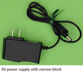 9V power supply