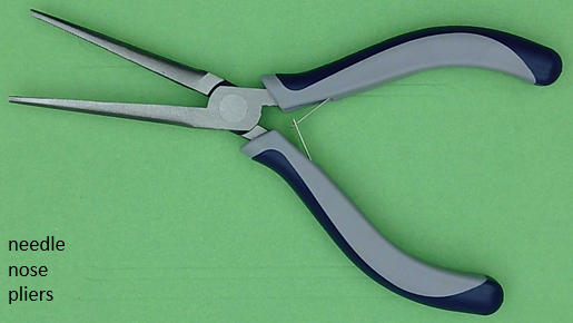 needle nose pliers